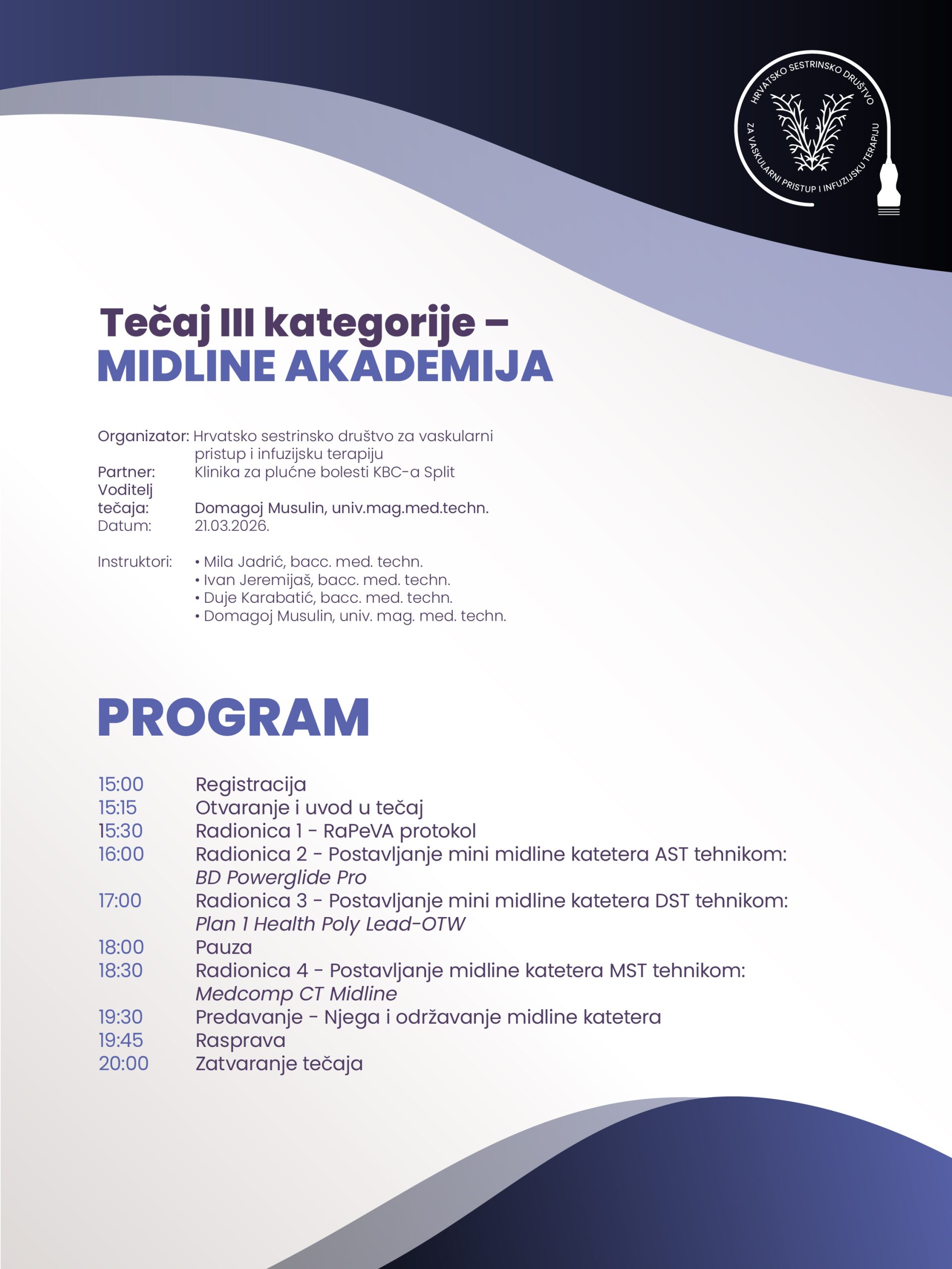 Tečaj MIDLINE AKADEMIJA